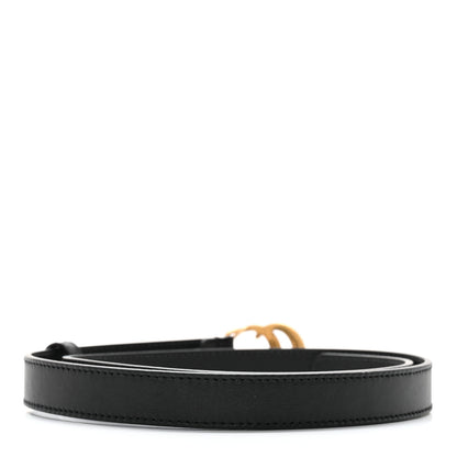 Gucci Calfskin Double G 20mm Belt 75 30 Black 2 of 7