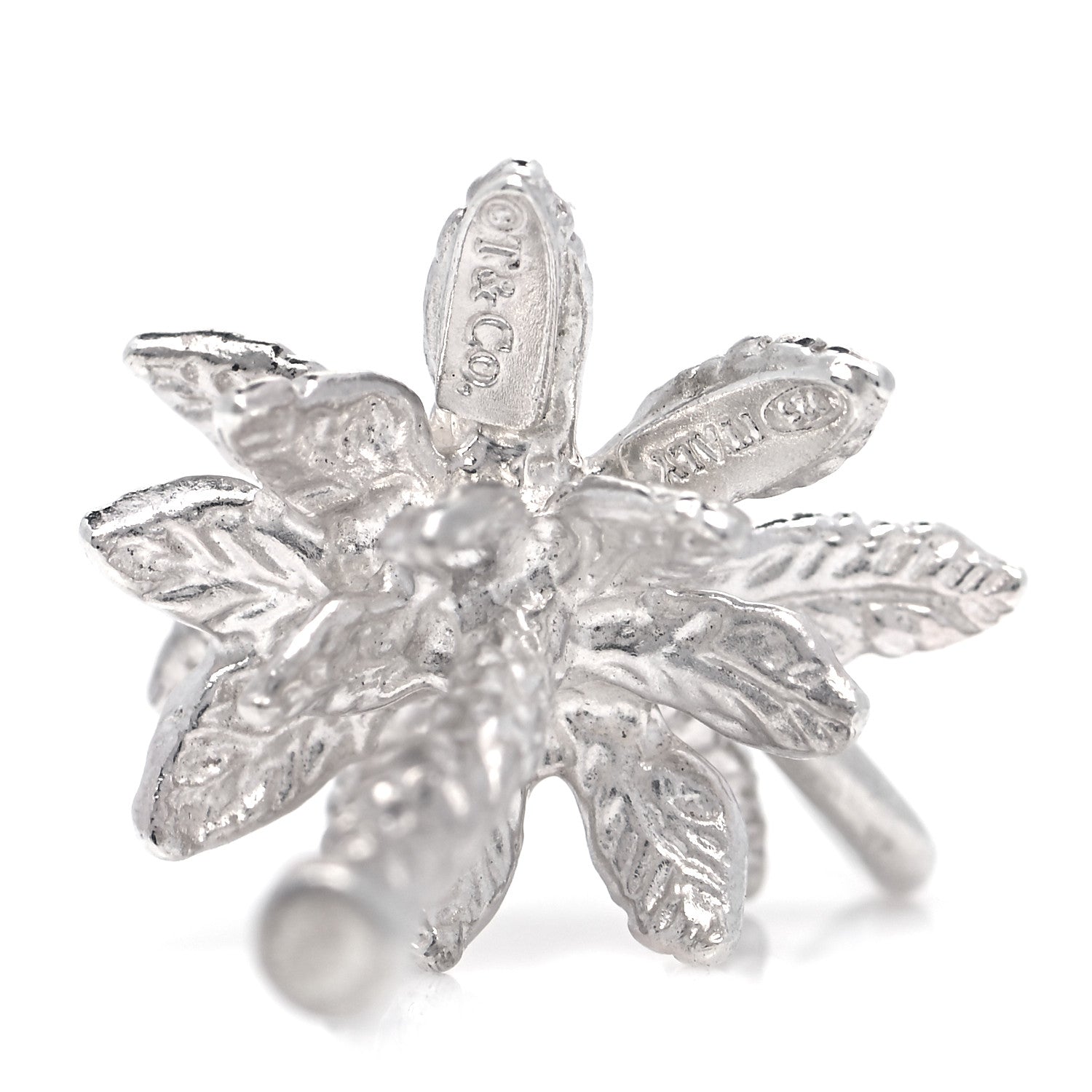 Tiffany Sterling Silver Palm Tree Charm 4 of 4