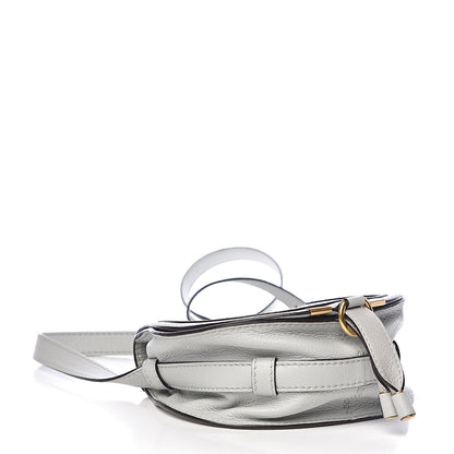Chloe Calfskin Mini Marcie Round Crossbody Bag Airy Grey 4 of 10