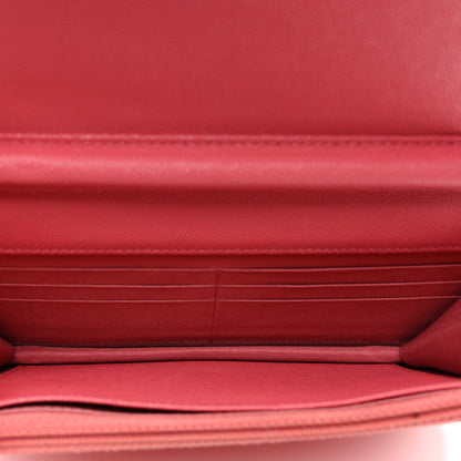 Chanel Caviar Quilted Vintage Mademoiselle Wallet On Chain WOC Dark Pink 6 of 12