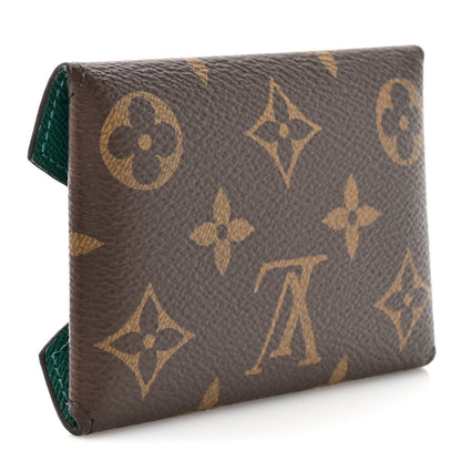 Louis Vuitton Monogram LV Colormania Kirigami Card Holder Borneo Green 4 of 9