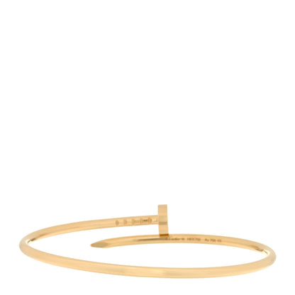 Cartier 18K Yellow Gold Small Juste Un Clou Bracelet 16 2 of 4