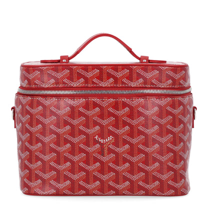 Goyard Goyardine Muse Vanity Case Red 1 of 11