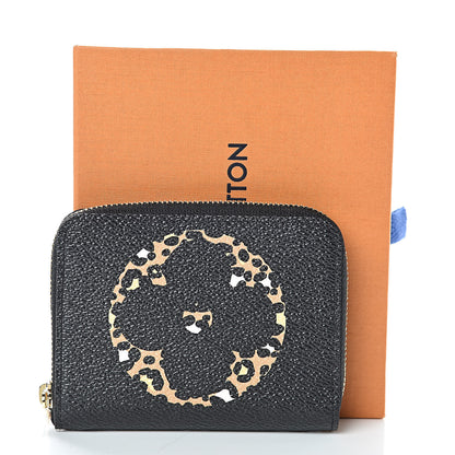 Louis Vuitton Monogram Giant Jungle Zippy Coin Purse Black 7 of 7