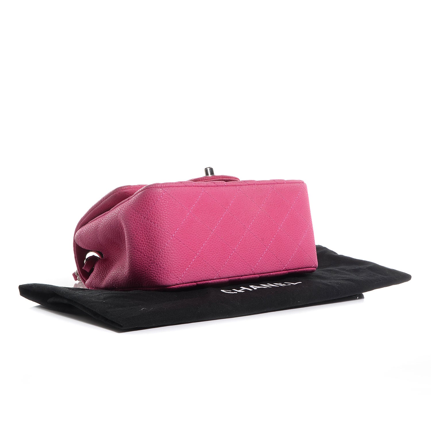 Chanel Iridescent Caviar Quilted Mini Square Flap Pink 4 of 8
