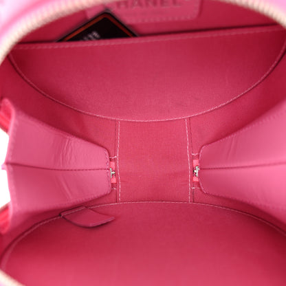 Chanel Patent Round As Earth Evening Bag Pink 5 of 10