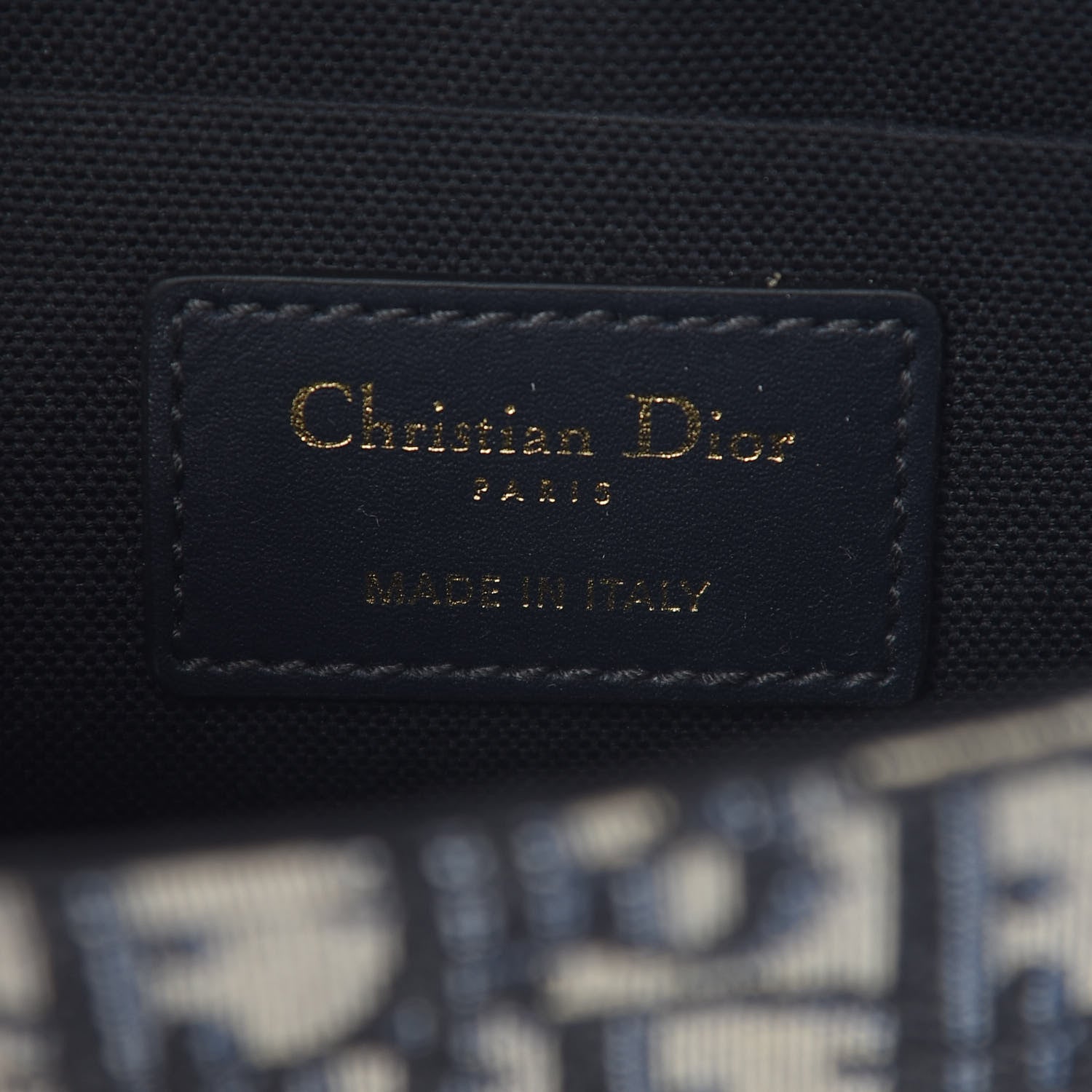 Christian Dior Oblique 30 Montaigne Box Bag Blue 6 of 10