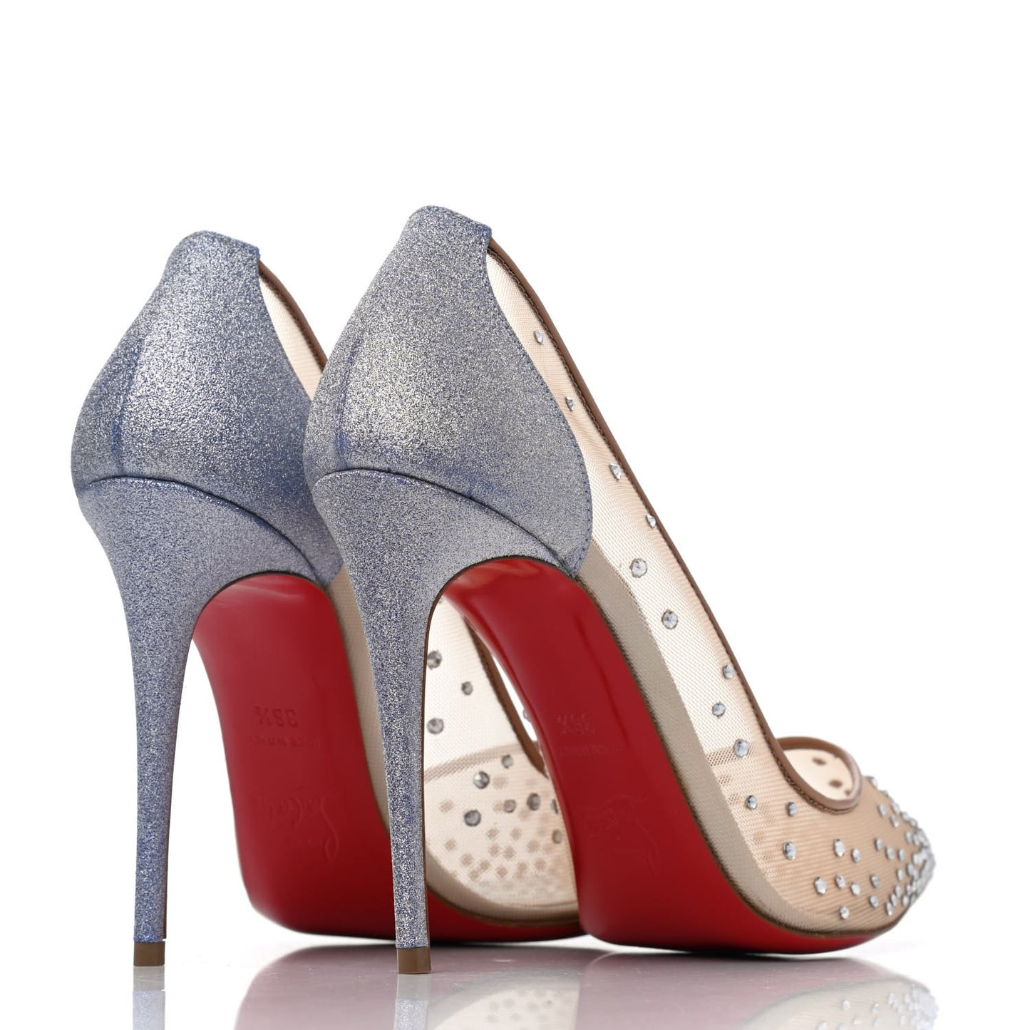 Crystal Strass Follies 100 Pumps 36.5 Crystal