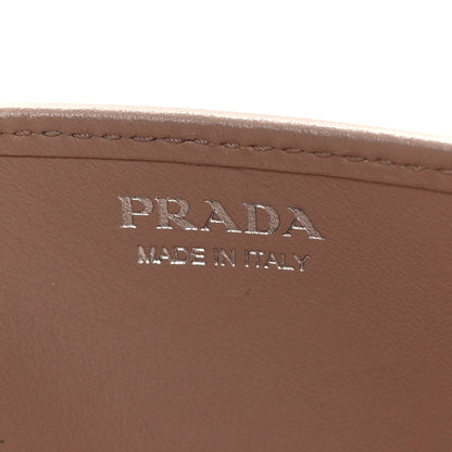 Prada Soft Calfskin Impunture Diagramme Chain Wallet Cipria 5 of 7