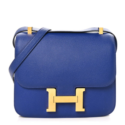 Hermes Epsom Constance 24 Bleu Electrique 1 of 11