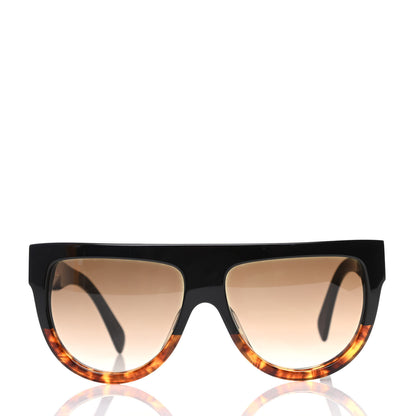 Celine Shadow Sunglasses CL 41026/S Black Havana 2 of 7