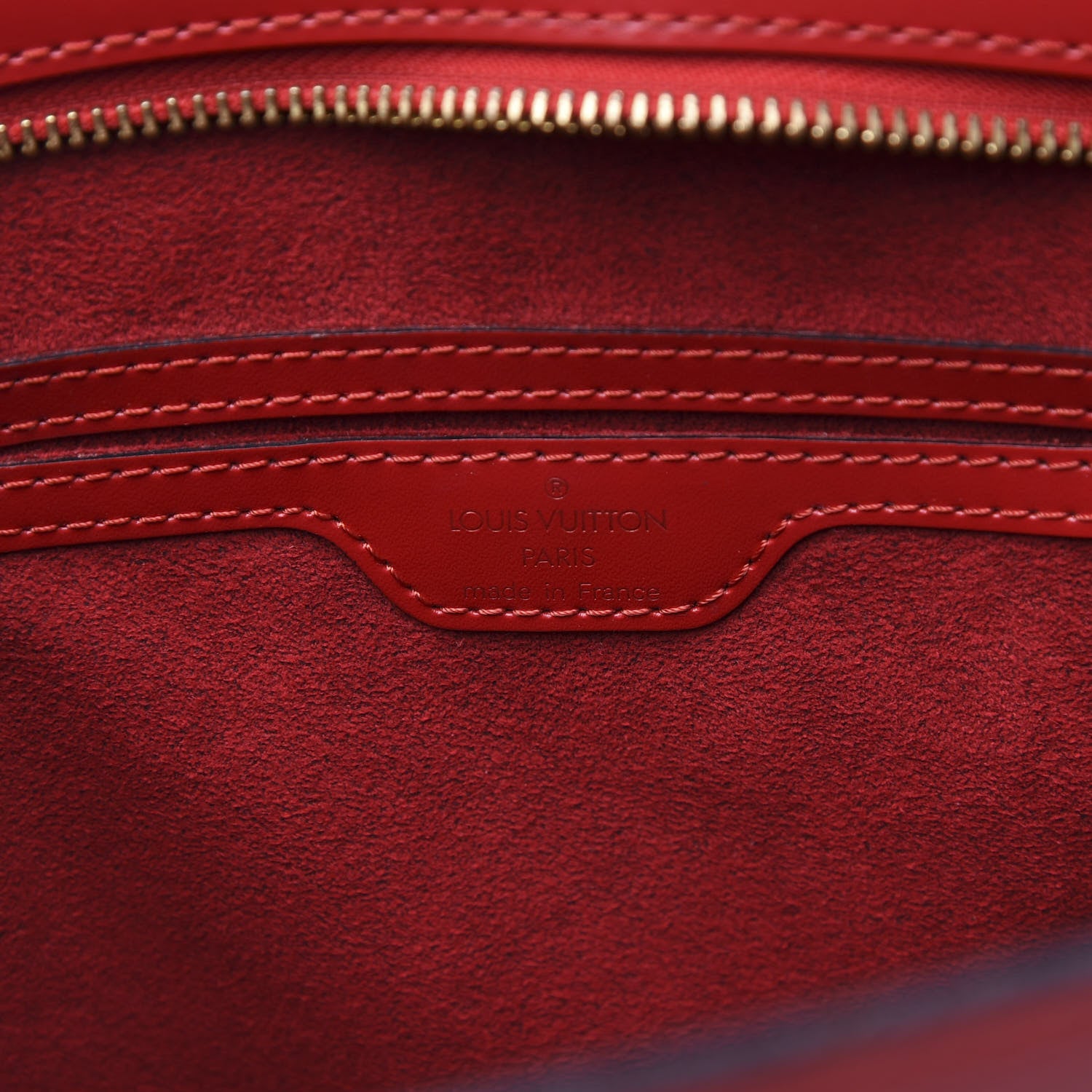 Louis Vuitton Epi Saint Jacques PM Castillan Red 6 of 13