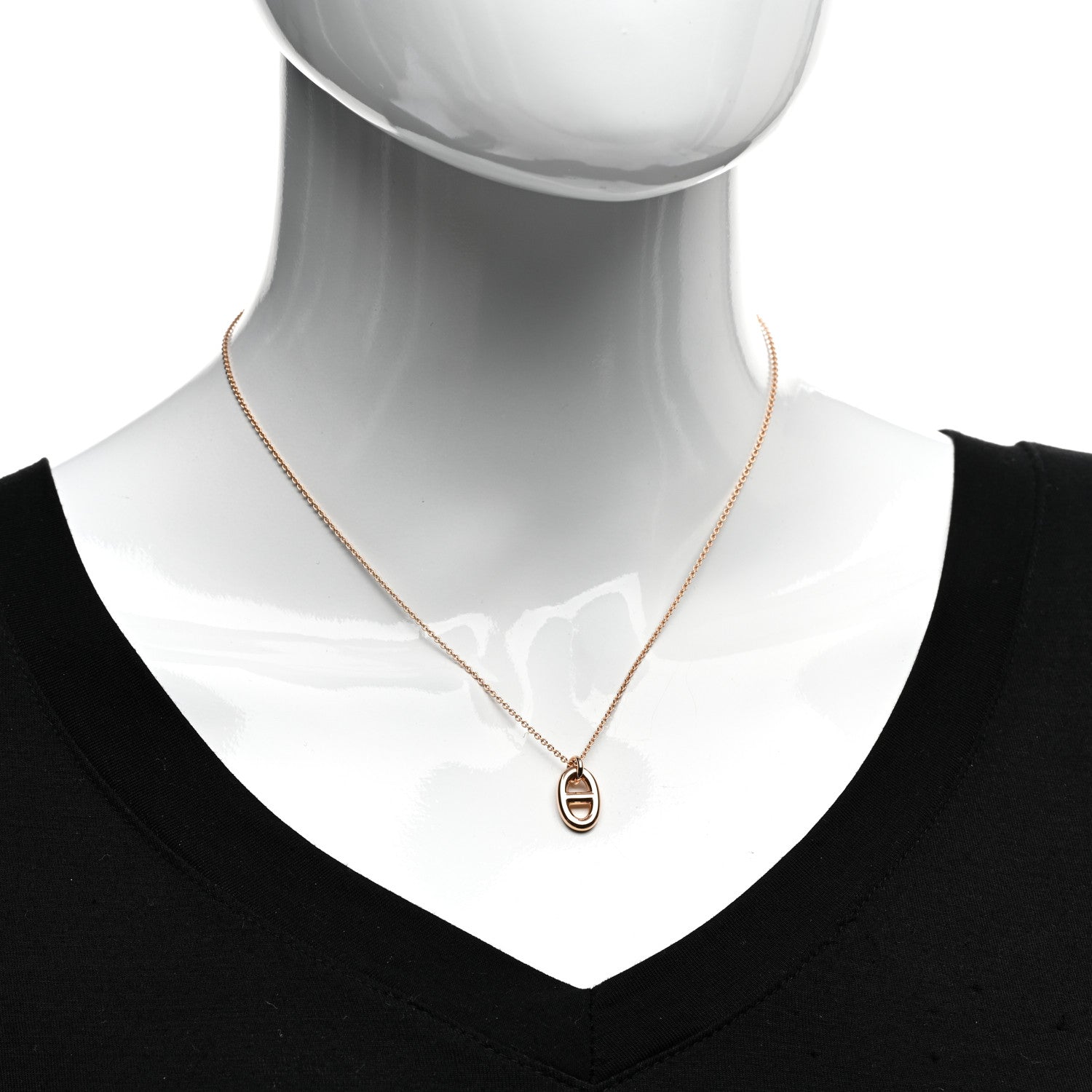 Hermes 18K Rose Gold PM Farandole Pendant Necklace 2 of 5