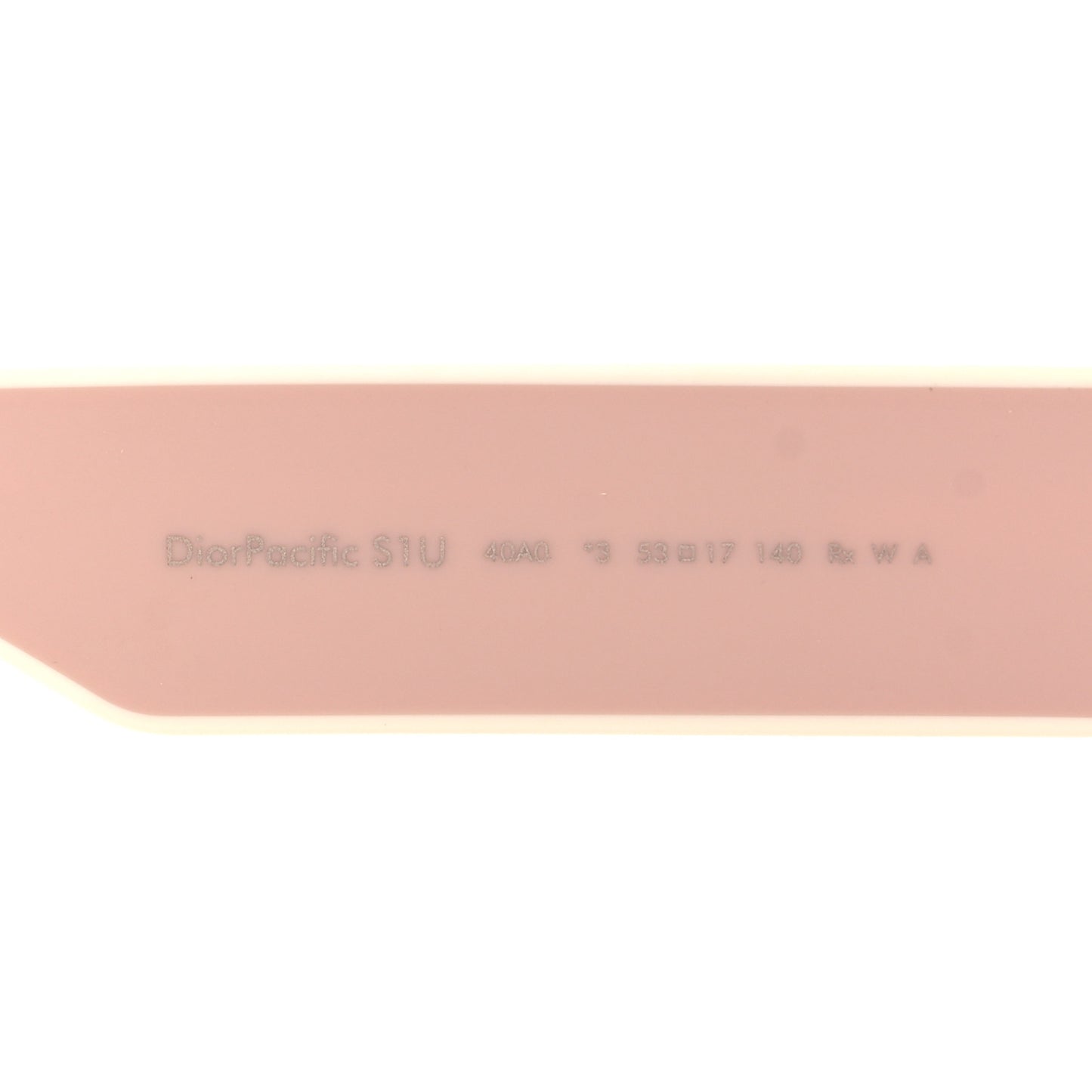 Diorpacific S1U Square Sunglasses Pink