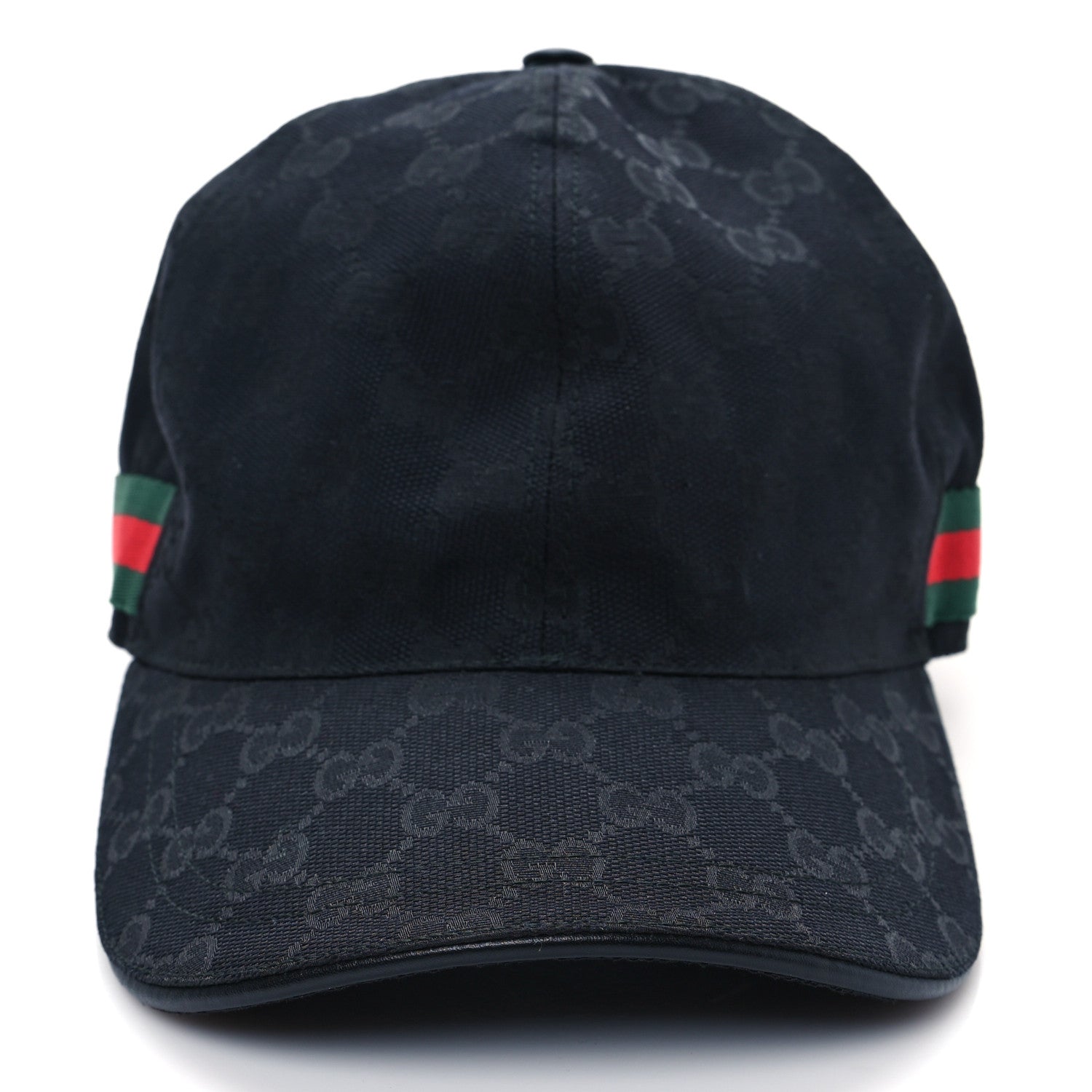 Gucci Monogram Web Baseball Hat M Black 3 of 8