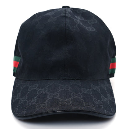 Gucci Monogram Web Baseball Hat M Black 3 of 8