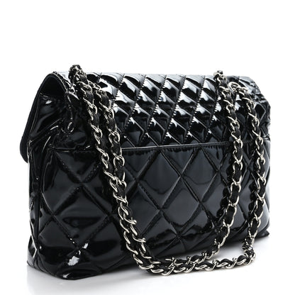 Chanel Vinyl Quilted In the Business Flap Bag Black 3 of 9