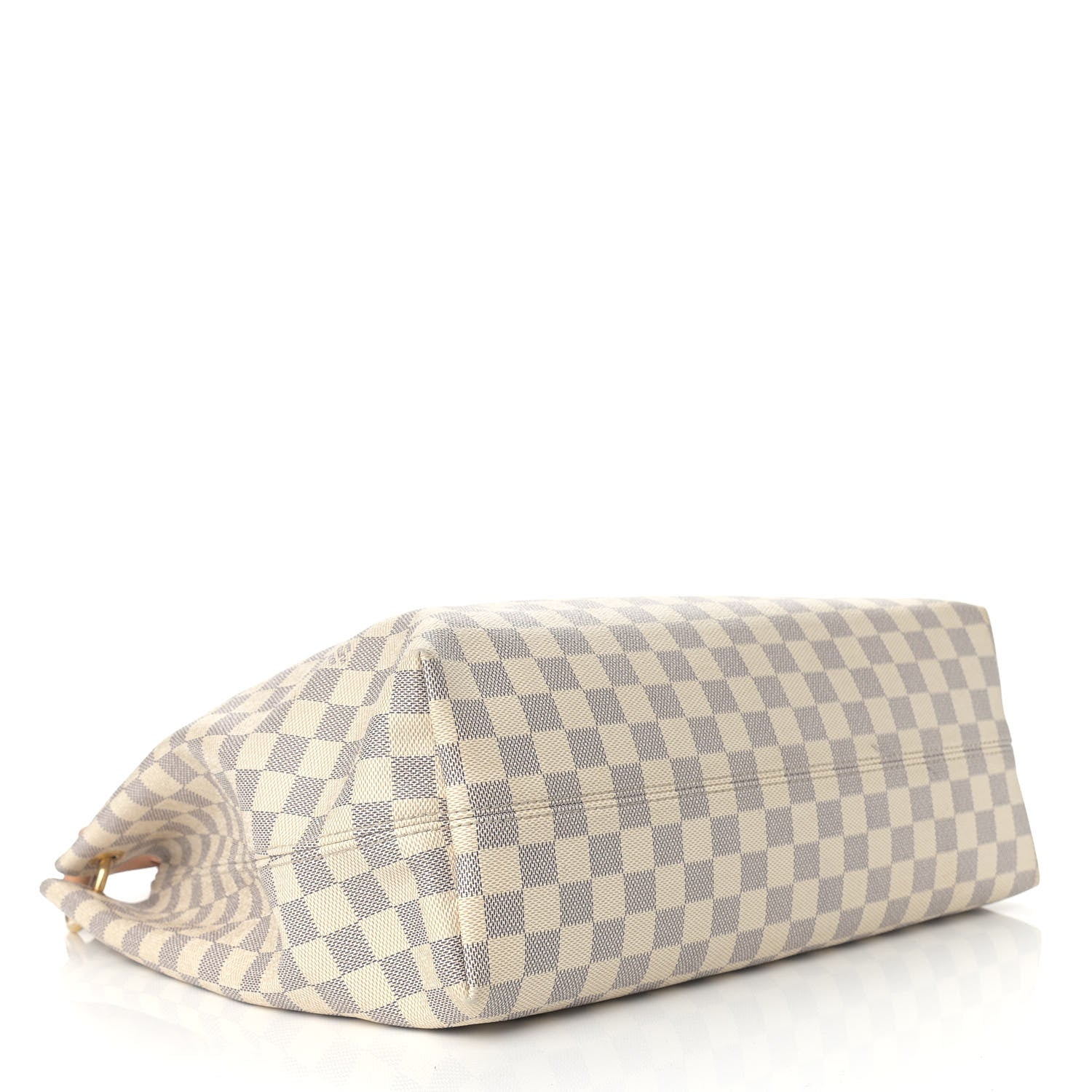 Louis Vuitton Damier Azur Graceful MM Rose Ballerine 4 of 19