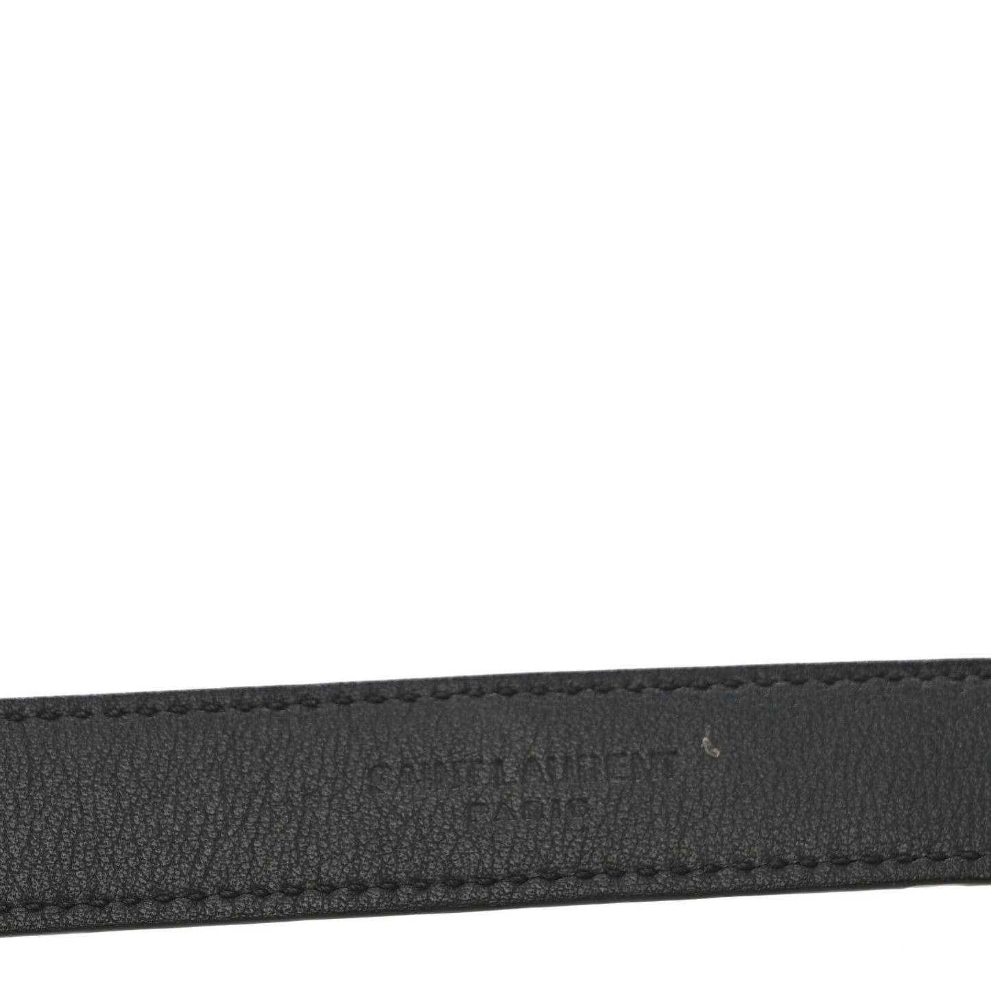 Smooth Calfskin Monogram Square Buckle Belt 95 38 Black