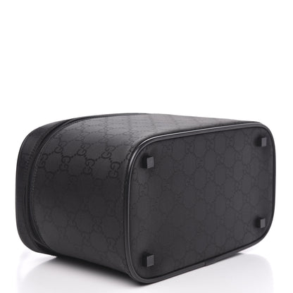 Gucci Nylon Monogram Vanity Cosmetic Case Black 4 of 12
