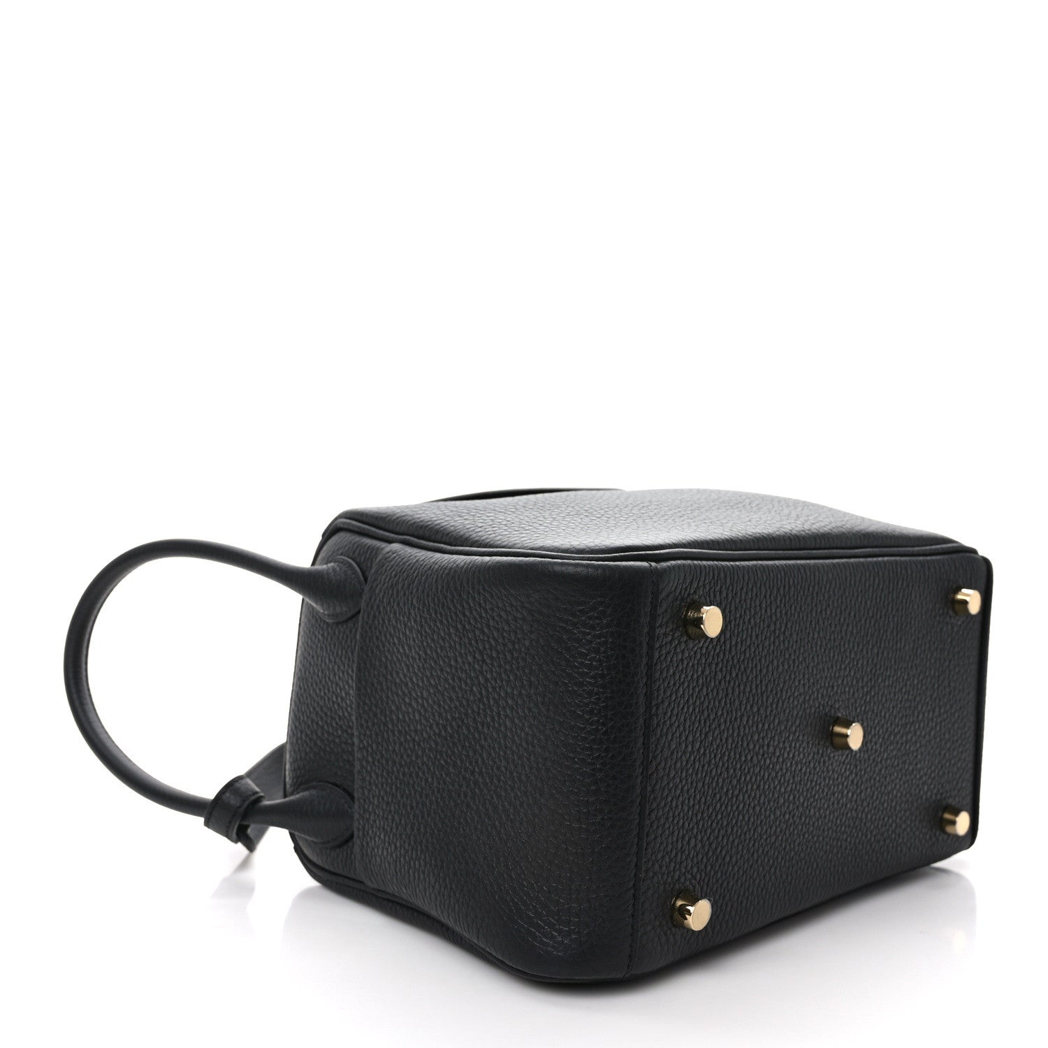 Hermes Taurillon Clemence Lindy 26 Black 4 of 13