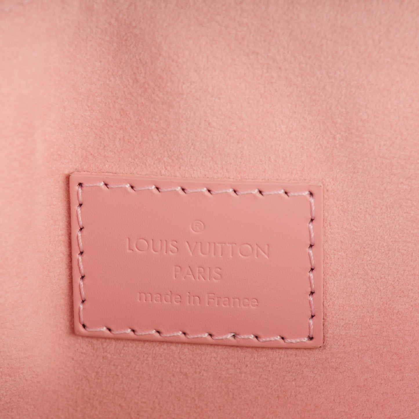 Damier Ebene Caissa Clutch Rose Ballerine