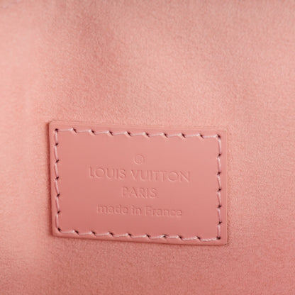 Louis Vuitton Damier Ebene Caissa Clutch Rose Ballerine 6 of 7