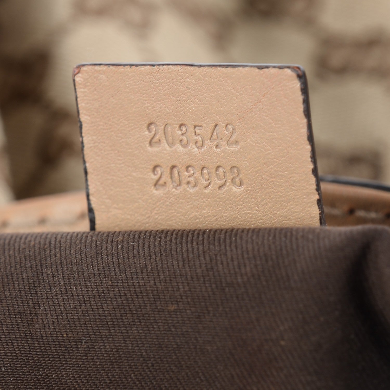 Gucci Monogram Large Jockey Hobo Beige 7 of 7