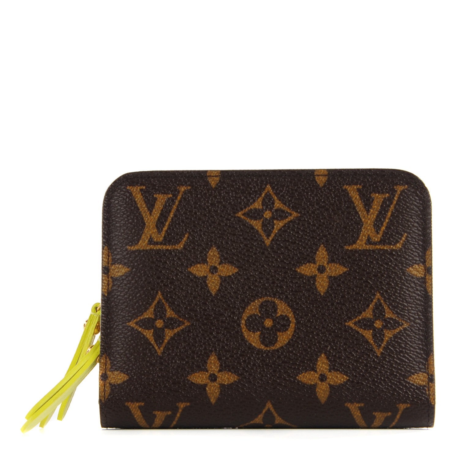 Louis Vuitton Monogram Fleuri Insolite Wallet PM Yellow 1 of 7