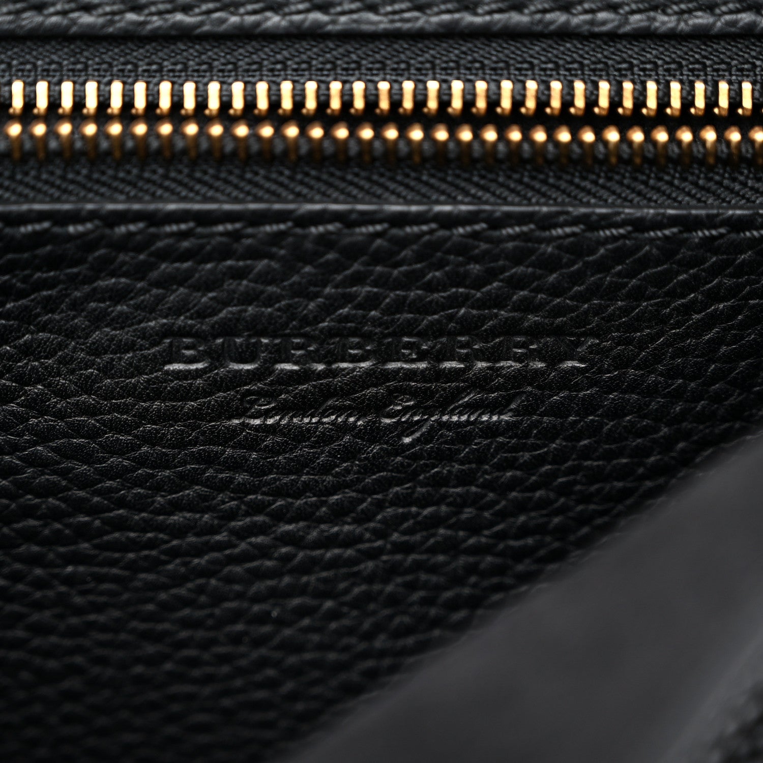 Burberry Signature Grain Medium Burleigh Crossbody Bag Black 6 of 11
