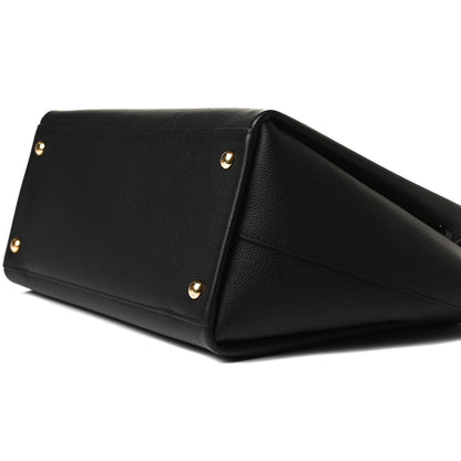 Louis Vuitton Calfskin Lockmeto Black 9 of 13