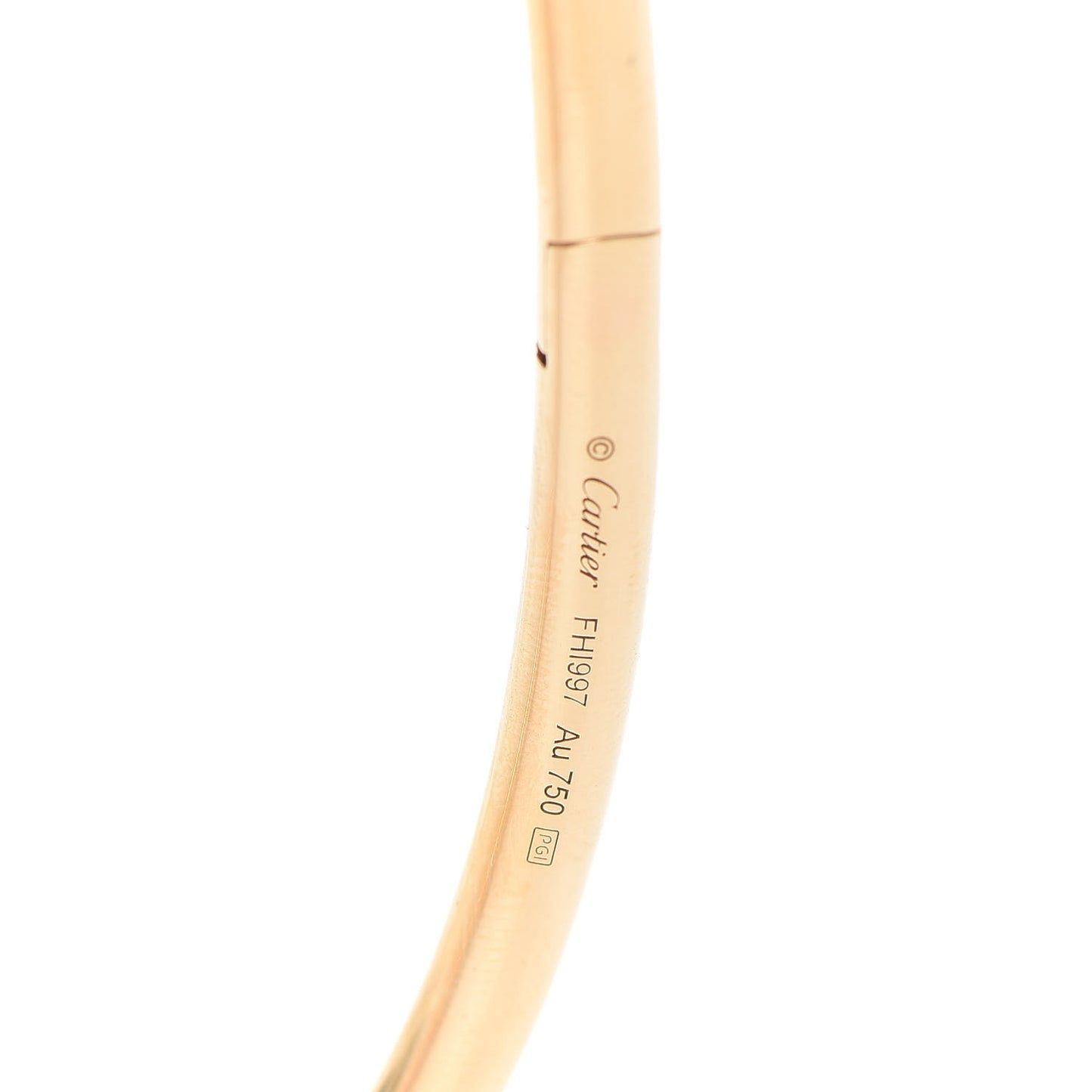 18K Yellow Gold 4.5mm Juste Un Clou Necklace