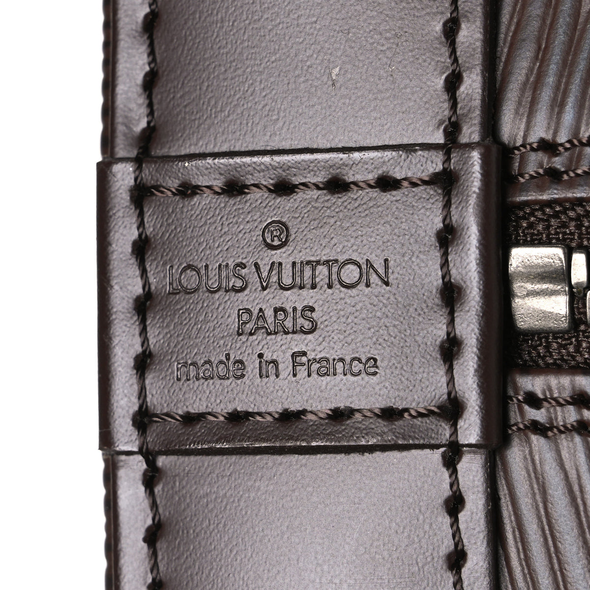 Louis Vuitton Epi Alma PM Moka 5 of 9
