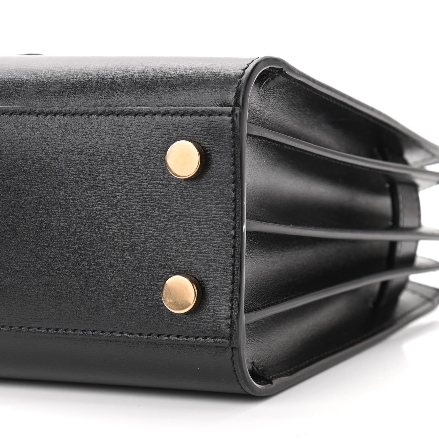 Calfskin Nano Sac De Jour Black