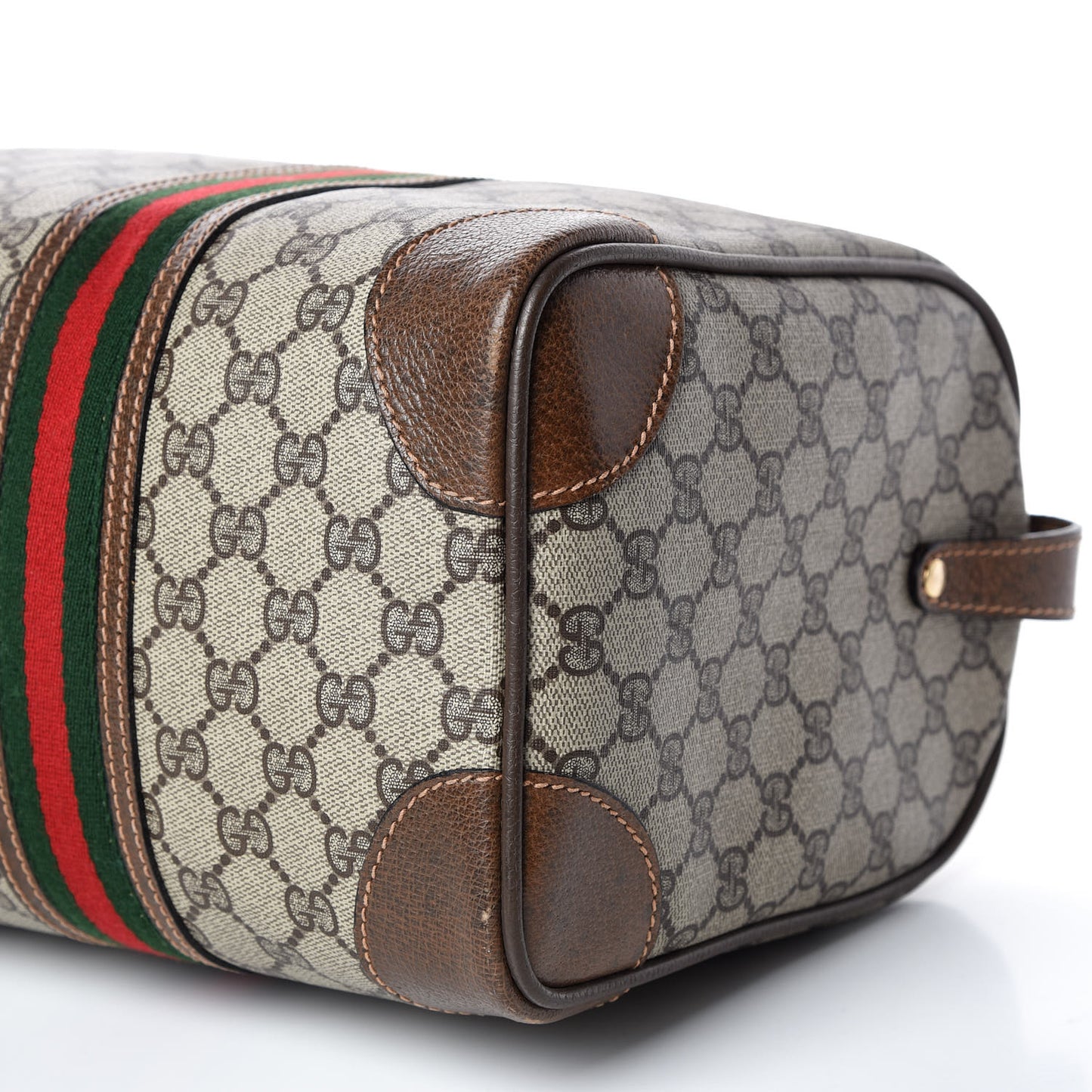 GG Plus Monogram Web Boston Brown
