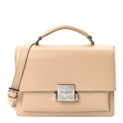 Saint Laurent Calfskin Medium Bellechasse Satchel Beige 1 of 9