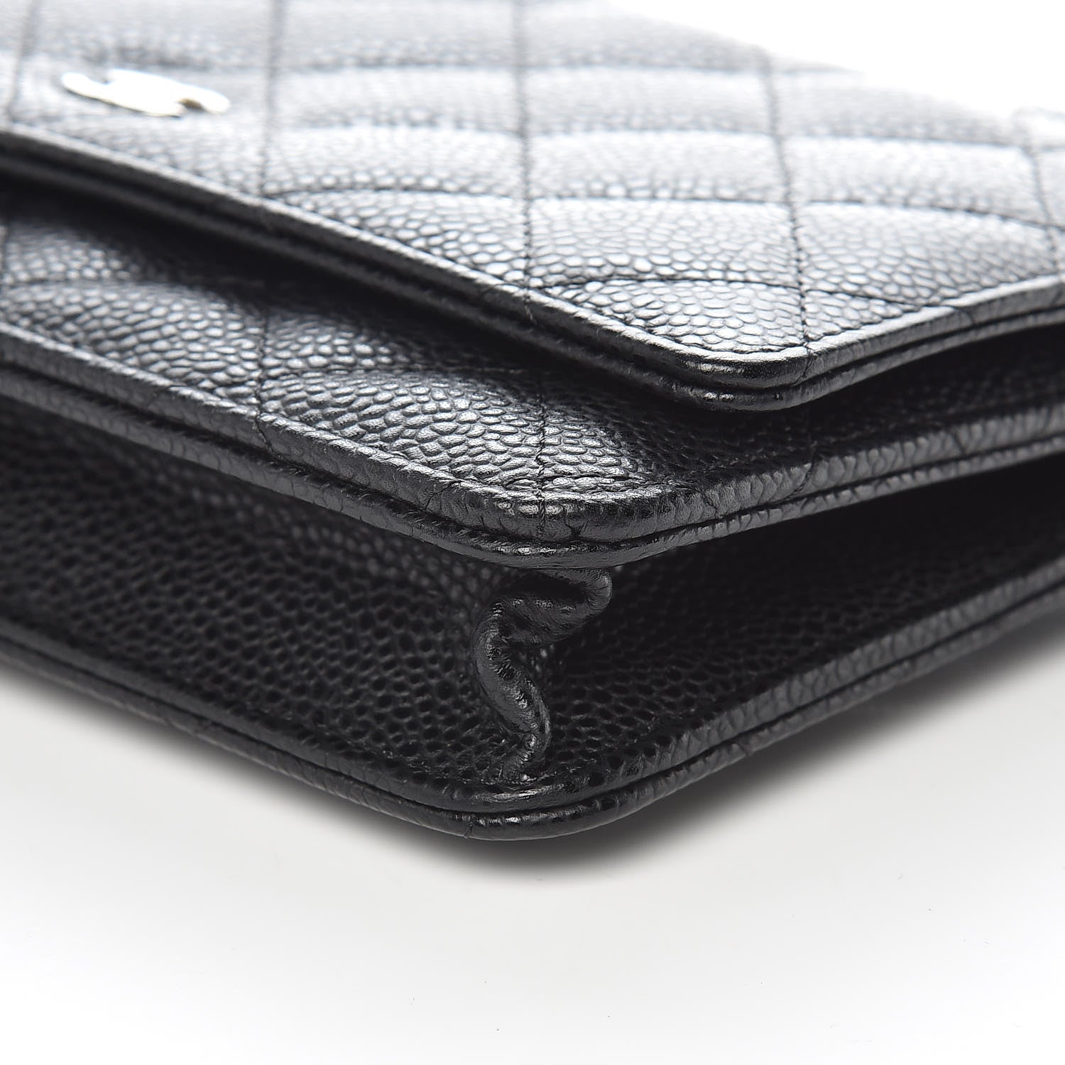 Chanel Caviar Quilted Wallet On Chain WOC Black 6 of 11