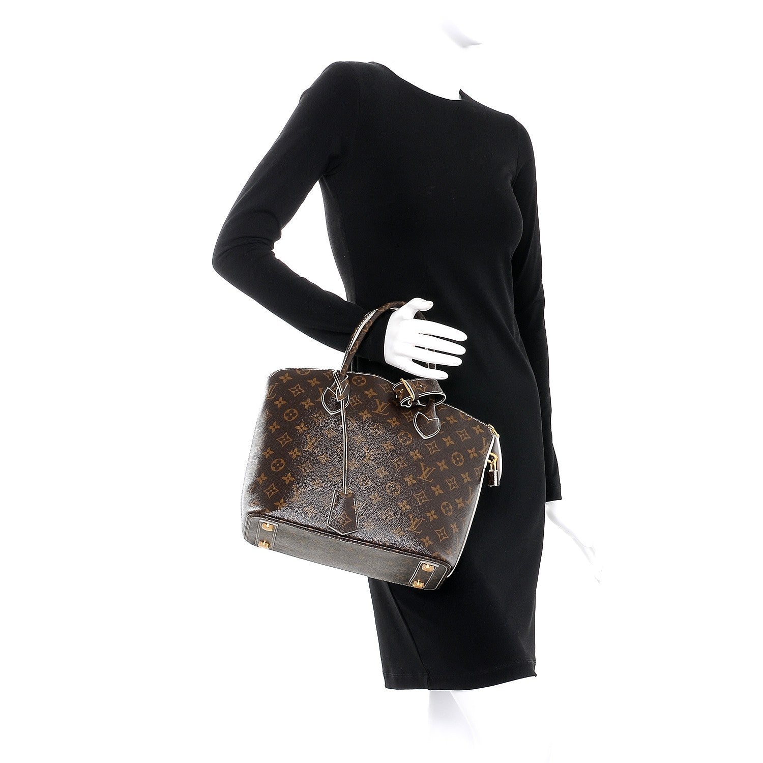 Louis Vuitton Monogram Shine Fetish Lockit 2 of 12