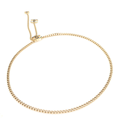 Chanel Enamel CC Chain Logo Belt Gold Black 2 of 3