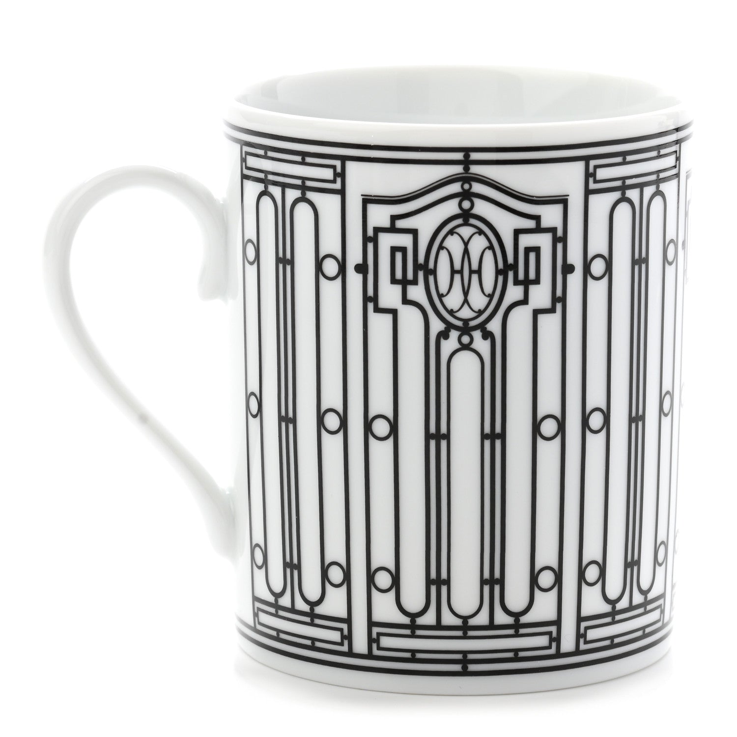 Hermes Porcelain H Deco Mug 1 of 7