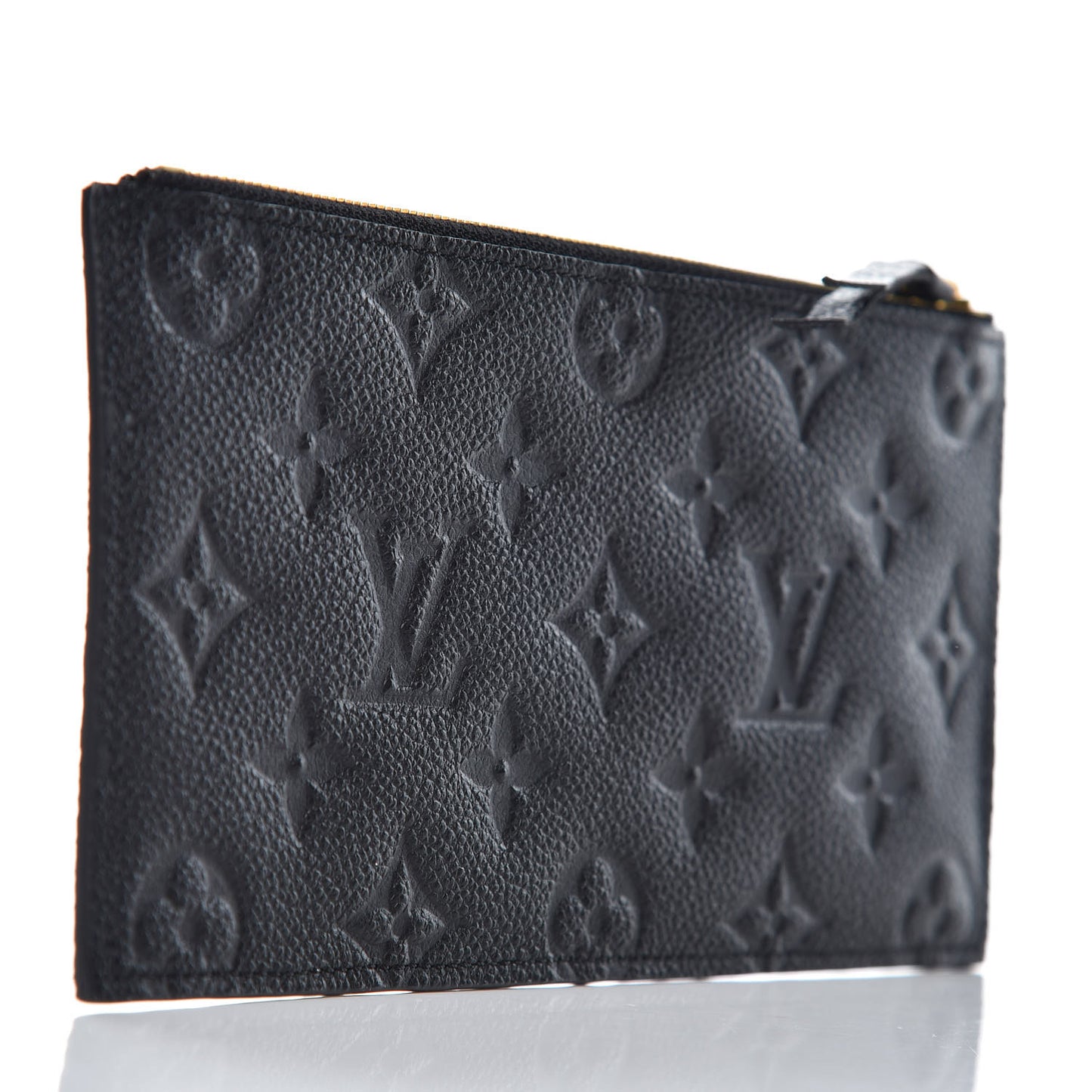 Empreinte Felicie Chain Wallet Zippered Insert Black