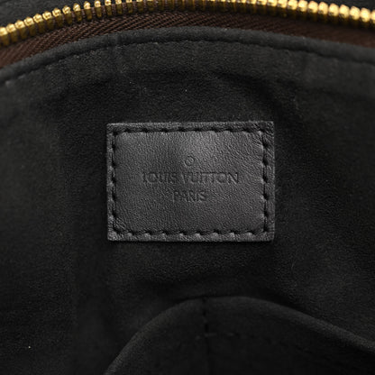 Louis Vuitton Monogram Flower Zipped Tote PM Black 6 of 9
