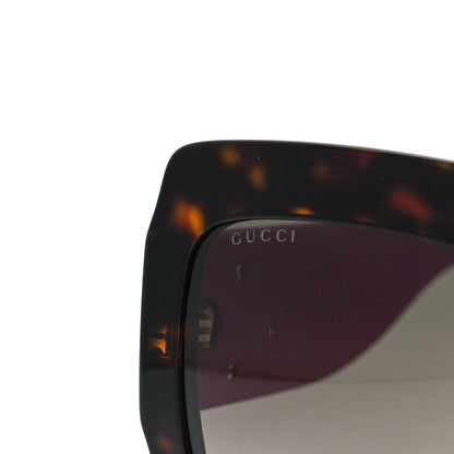 Gucci Square Frame GG0102S Sunglasses Glitter Pink Multi 8 of 9