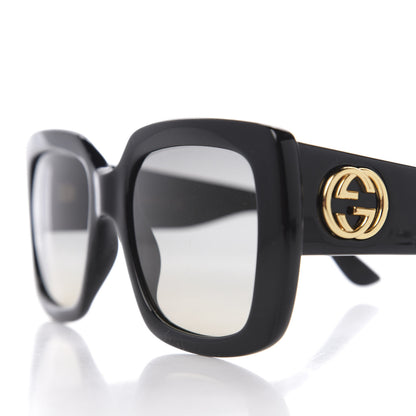 Gucci Acetate Square Frame Sunglasses GG0141S Black 7 of 8