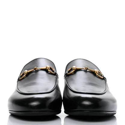 Gucci Calfskin Womens Princetown Slippers 39.5 Black 2 of 8