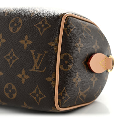 Louis Vuitton Monogram Speedy Bandouliere 20 Black 9 of 12