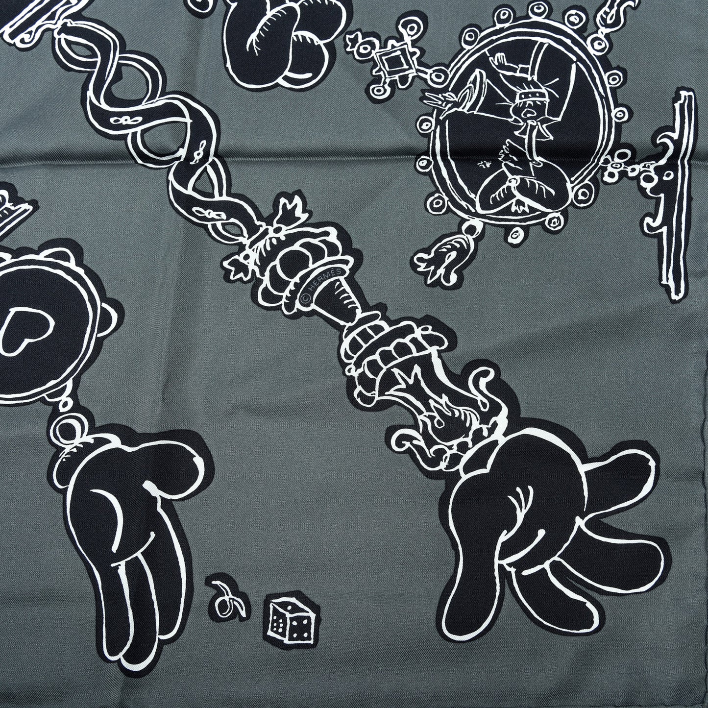 Silk Serio Ludere Scarf 90