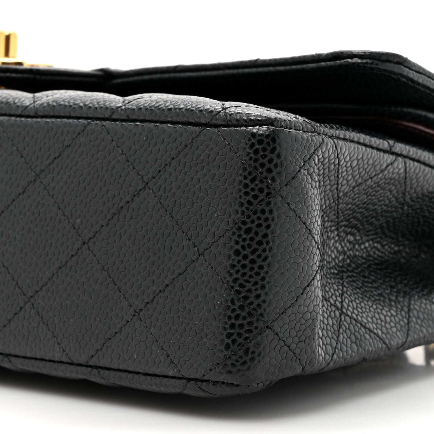 Chanel Caviar Quilted Medium Double Flap Black 9 of 11