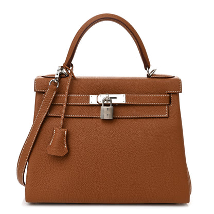 Hermes Togo Kelly Retourne 28 Gold 1 of 15