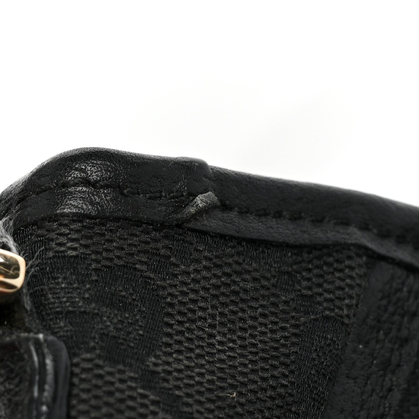 Monogram D Ring Abbey Pochette Black